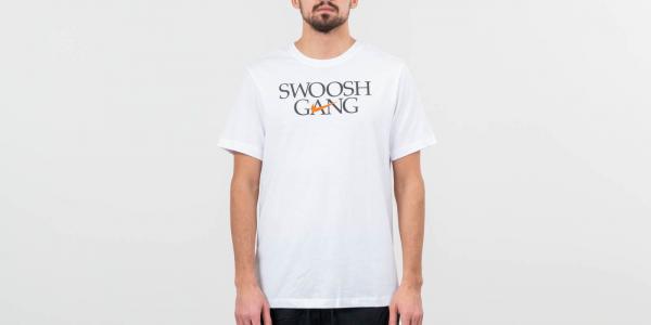 Nike Sportswear Swoosh Gang Tee White