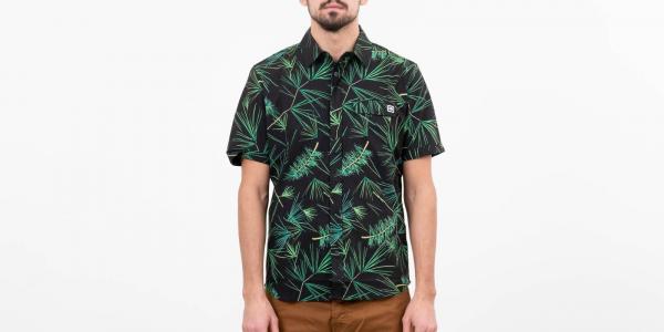 Helly Hansen Oya Shortsleeve Shirt Ebony/ Print