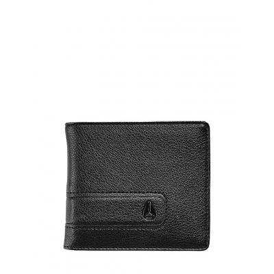 Nixon Showtime Bi-Fold ID Zip All Black