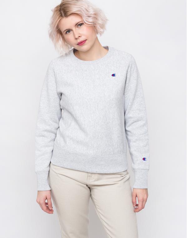 Champion Crewneck Sweatshirt Light Grey L