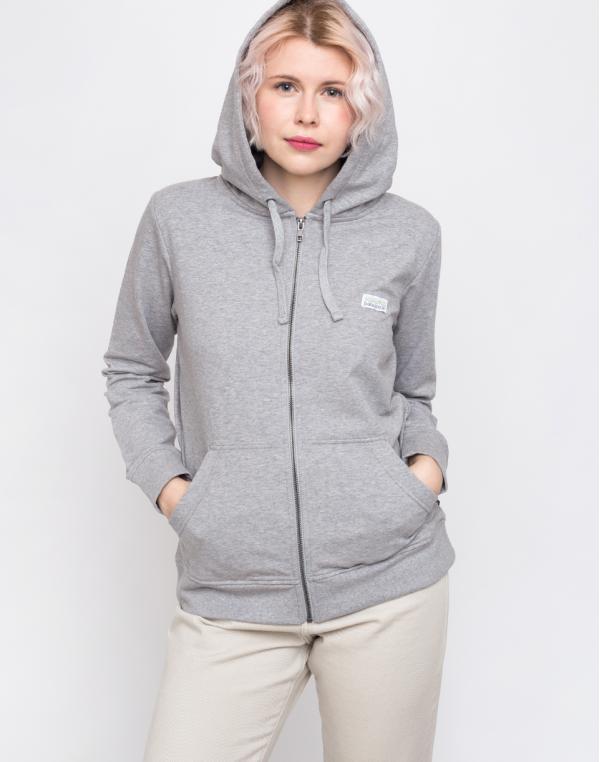 Patagonia Pastel P-6 Label Ahnya Full-Zip Hoody Drifter Grey M
