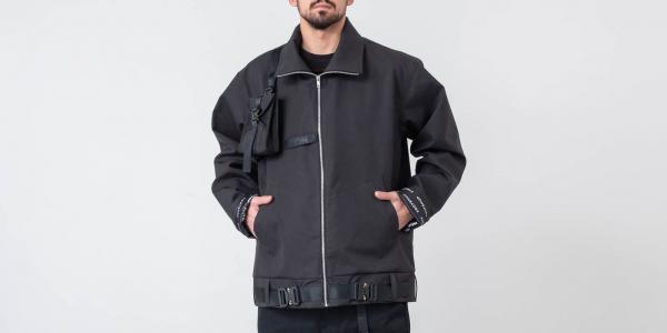 FTSHP “See You Soon” Cargo Utility Jacket Black
