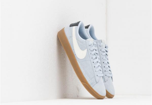 Nike W Blazer Low Sd Half Blue/ Sail-Oil Grey-Gum Light Brown