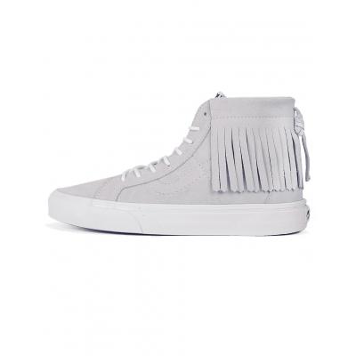 Sneakers - tenisky Vans SK8-HI MOC blanc du blanc