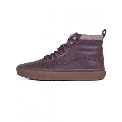 Sneakers - tenisky Vans SK8-Hi MTE (MTE) brown/herringbone