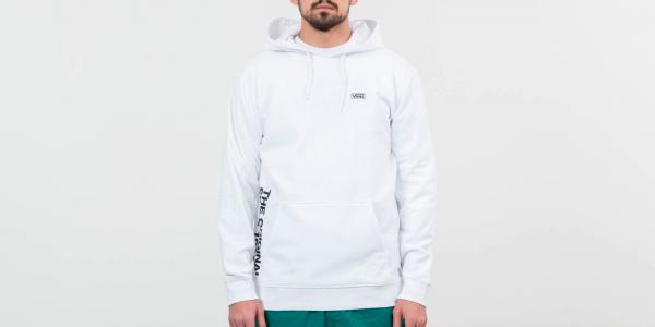 Vans Distort Pullover Hoodie White
