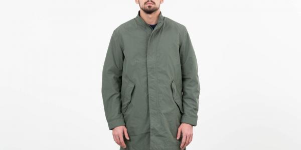 SELECTED Icon Fishtail Parka Thyme