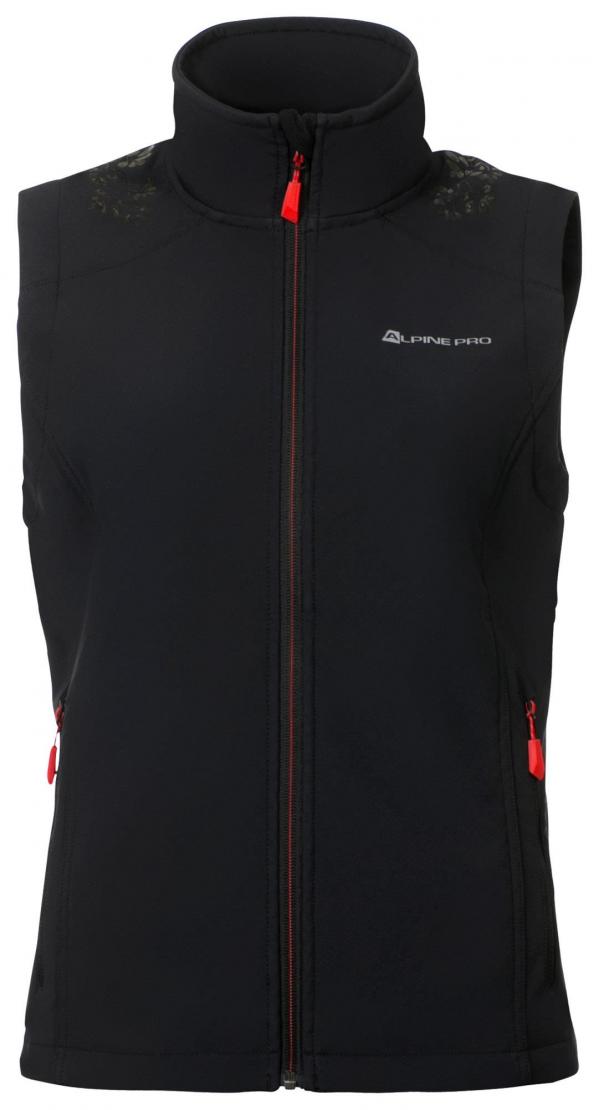 ALPINE PRO ASKLEPIOSA 3 NEUTRÁLNÍ / ZEMITÁ Dámská Softshellová Vesta L