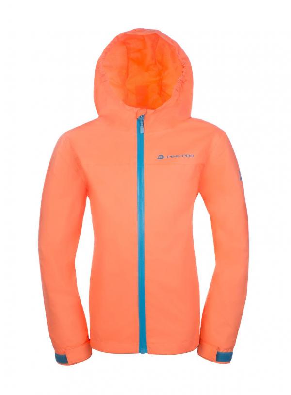 ALPINE PRO VIBO ZELENÁ / TYRKYSOVĚ ZELENÁ Dětská Bunda 104-110