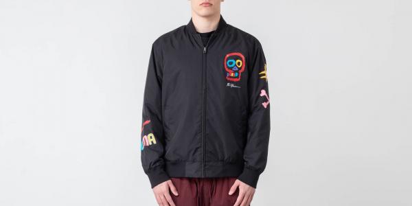 Puma x Bradley Theodore Reversible Bomber Jacket Black