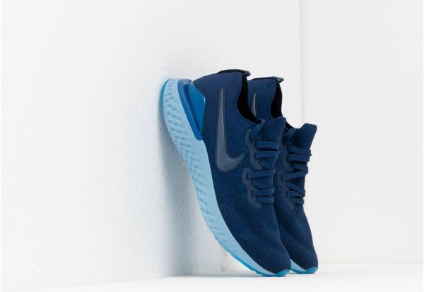 Nike Epic React Flyknit 2 Blue Void/ Blue Void-Indigo Force-Black