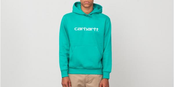 Carhartt WIP Sweet Hoodie Cauma/ White