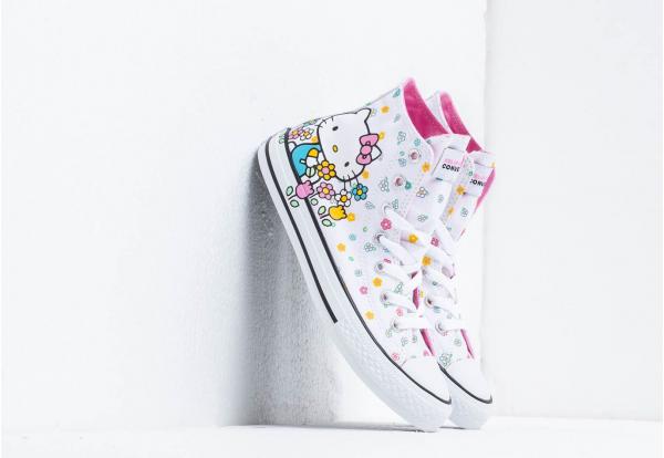 Converse x Hello Kitty Chuck Taylor All Star White/ Pink/ White