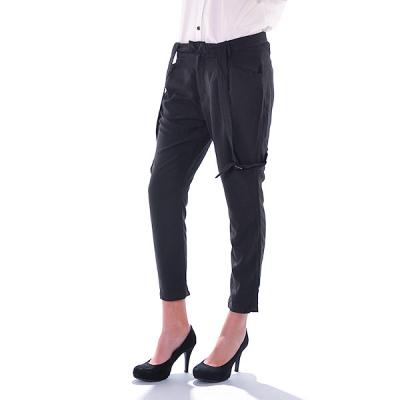 Kalhoty Obey SMITH SUSPENDER Black