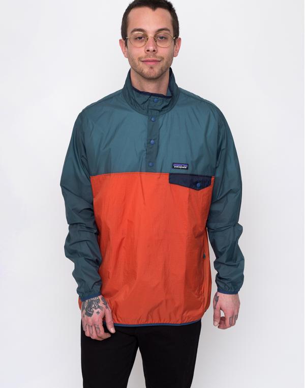Patagonia Houdini Snap-T Pullover Sunset Orange L