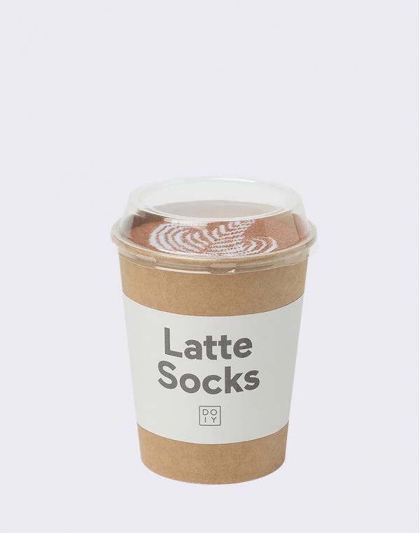 DOIY Latte Socks Caffe