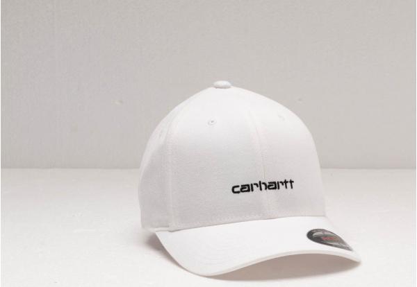 Carhartt WIP Script Cap White/ Black