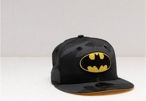 New Era 9Fifty Child Batman Snapback Grey Camo/ Yellow