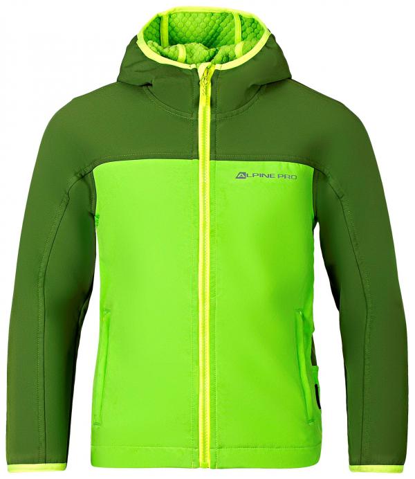 ALPINE PRO NOOTKO 5 Dětská Softshellová Bunda 104-110