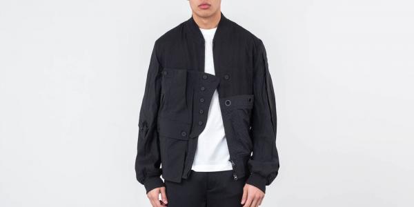 Y-3 Tech-CTN Bomber Jacket Black