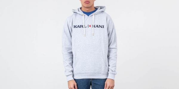Karl Kani Retro Hoodie Grey