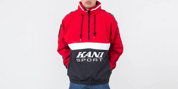 Karl Kani Sport Block Windbreaker Red/ Black