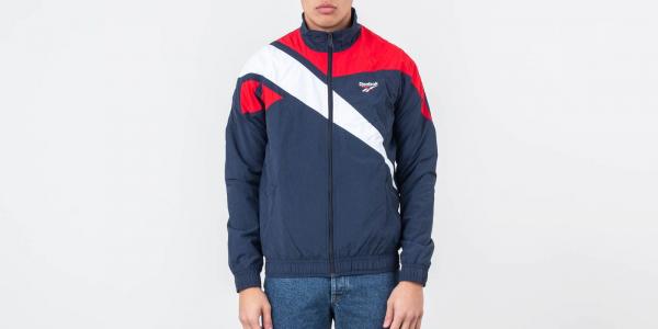 Reebok Vector Tracktop Collegiate Navy/ Primal Red