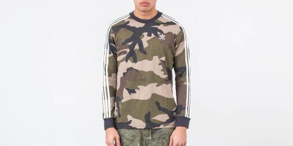 adidas Camo Longsleeve Tee Camo