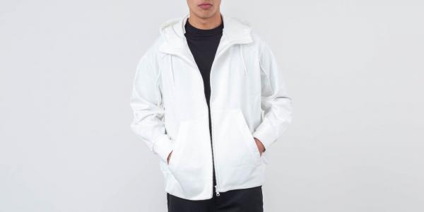 Y-3 Signature Graphic Hoodie Core White