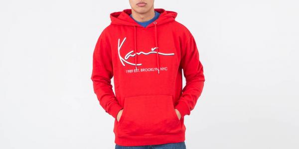 Karl Kani Signature Hoodie Red