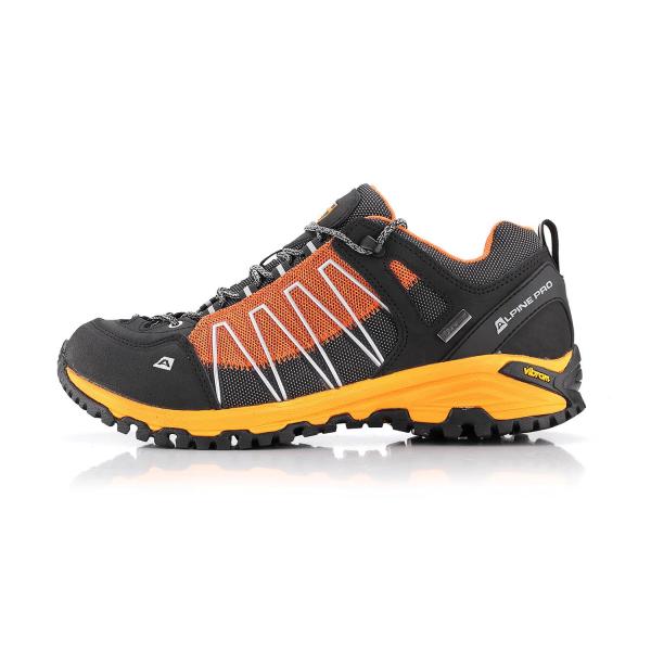 ALPINE PRO TRIGLAV 3 PTX LOW ORANŽOVÁ / ČERVENÁ Outdoorová obuv 42