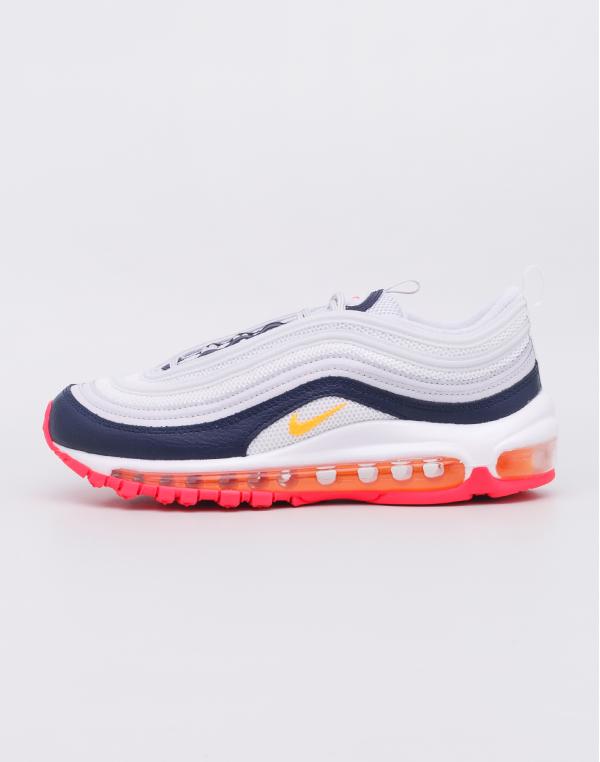 Nike Air Max 97 Pure Platinum/ Laser Orange - Midnight Navy 37,5