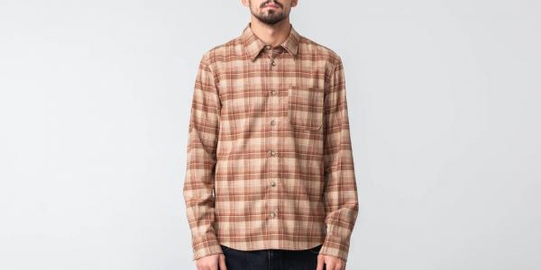 A.P.C. Attic Overshirt Maroon