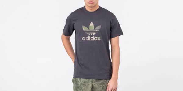 adidas Camo Infill Tee Black/ Camo