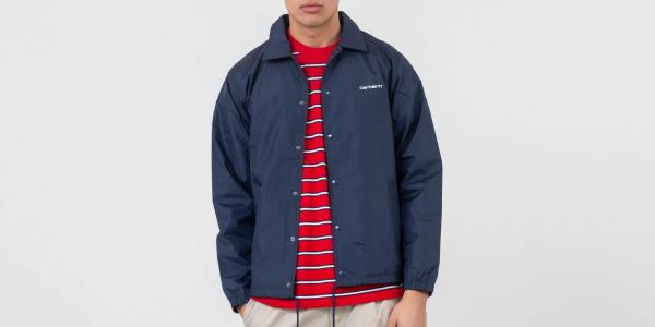 Carhartt WIP Script Coach Jacket Blue/ Wax