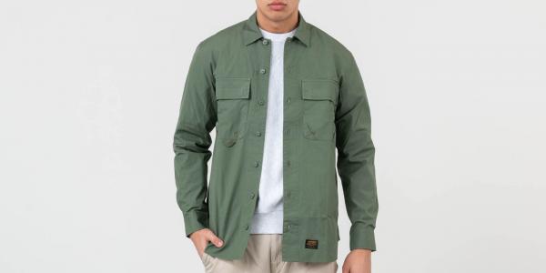 Carhartt WIP Laxford Shirt Dollar Green