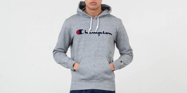 Champion Hoodie Grey