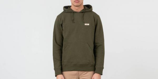 Nudie Jeans Emmet Logo Hoodie Lawn