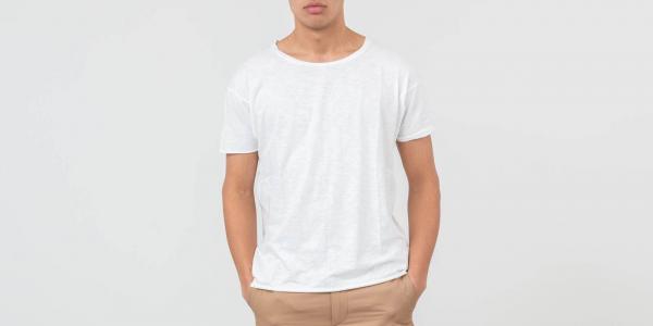Nudie Jeans Roger Slub Tee Off-White