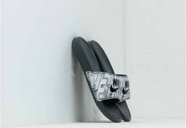 Nike Benassi Jdi Print Anthracite/ Black