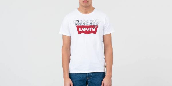Levi's® X Peanuts Graphic Setin Neck 2 Peanuts Gang Tee White