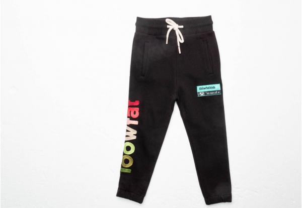 LoowFAT KIDS Puffy Joggers Black