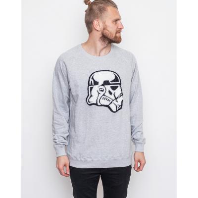 Mikina Dedicated Star Wars Stormtrooper Grey Melange