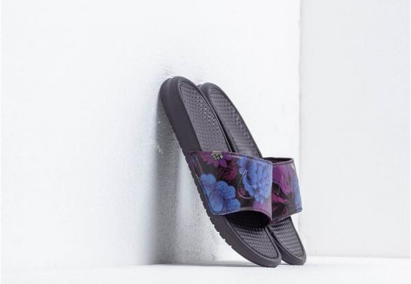 Nike Wmns Benassi Jdi Print Burgundy Ash/ Burgundy Ash