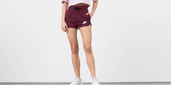Nike Sportswear Air Short Night Maroon/ White