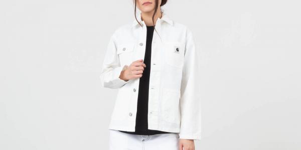 Carhartt WIP Michigan Chore Coat White
