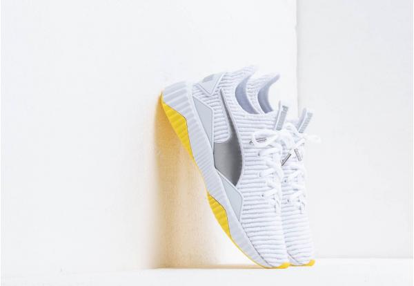 Puma Defy TZ Wn's Puma White/ Blazing Yellow