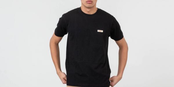 Nudie Jeans Daniel Logo Tee Black