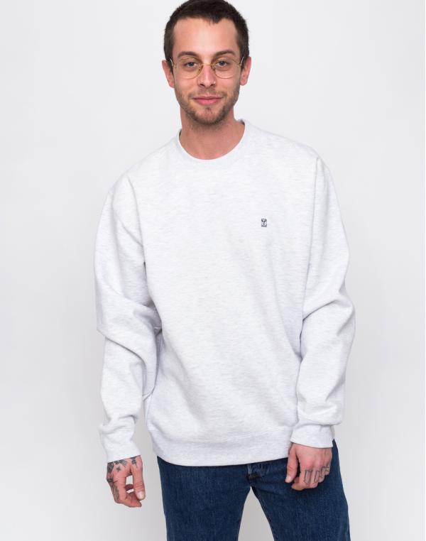 Obey 89 Icon II Crew Ash Grey S