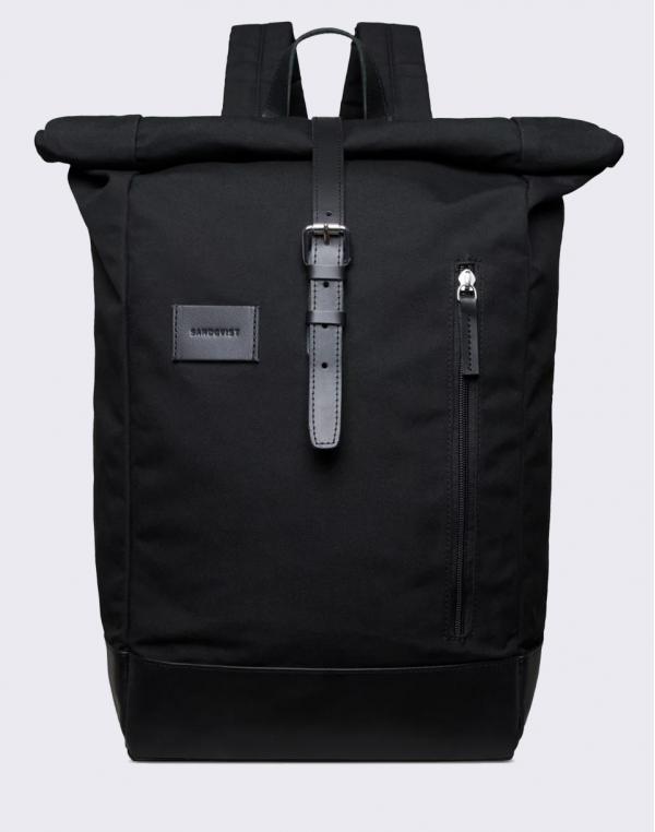 Sandqvist Dante Grand Black with Black Leather